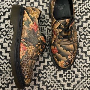 RARE 1461 tattoo oxfords Dr. martens